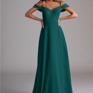 Azazie Peacock Bridesmaid Dress